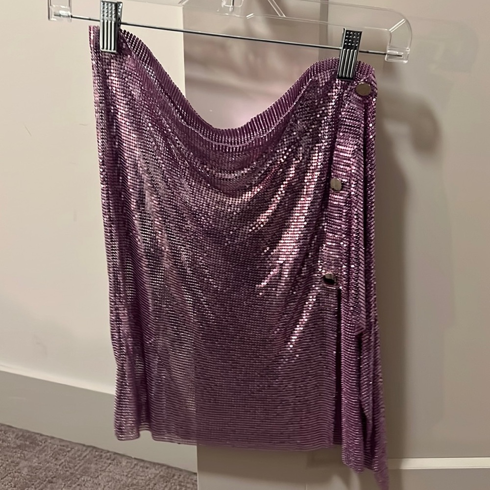 Chainlink Mini Skirt - image 2